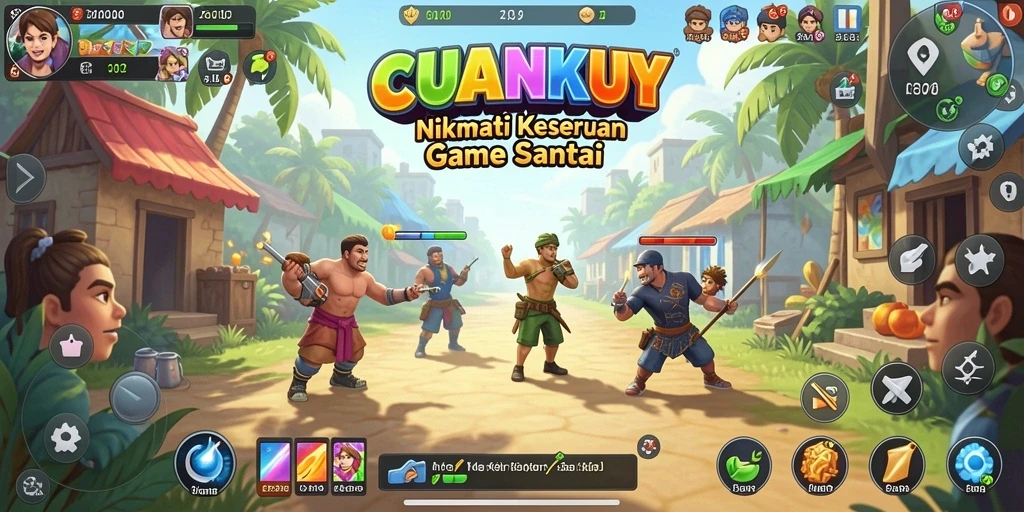 Screenshot CUANKUY menampilkan gameplay seru yang mengasyikkan.
