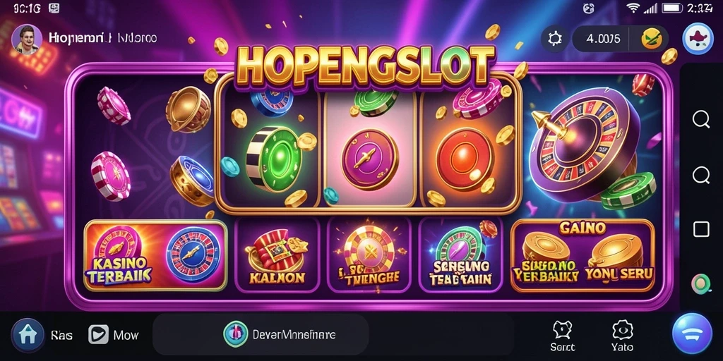 Tampilan gameplay HOPENGSLOT yang menarik dan mendebarkan.