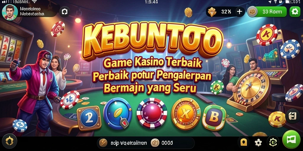 Tangkapan layar gameplay KEBUNTOTO yang penuh aksi dan keseruan.