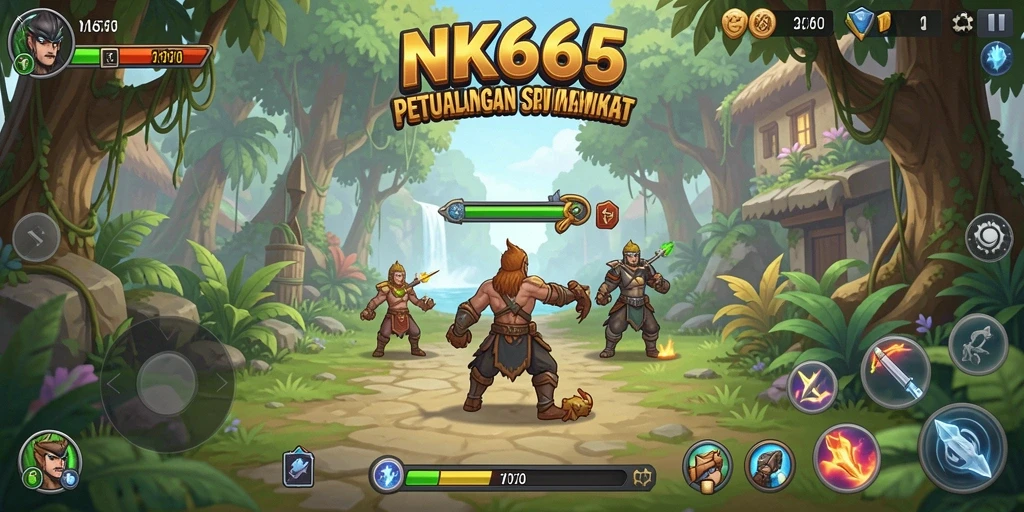 Screenshot NK666 menampilkan aksi seru dalam petualangan yang mendebarkan.