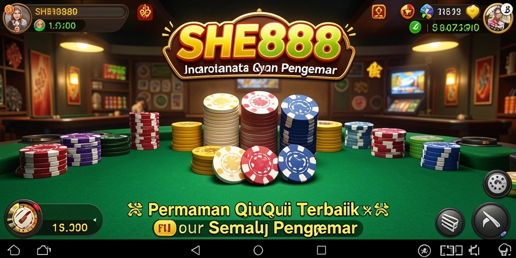 Tangkapan layar utama gameplay QiuQiu di SHE888.