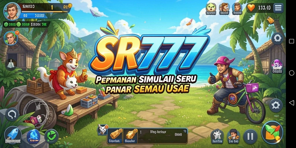 Screenshot gameplay <strong>SR777</strong> menampilkan aksi seru dalam simulasi.